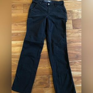 Carhartt women’s work pant black tall size 4